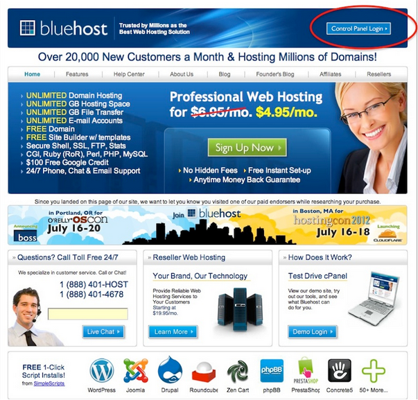 How to Setup Domains from GoDaddy to Bluehost Hosting