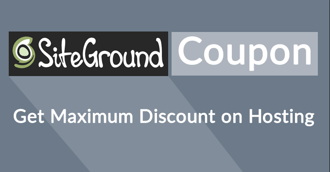 siteground-coupon get maximum discount on Hosting
