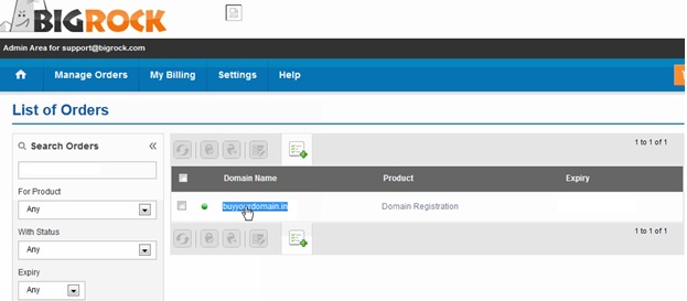 Creating a Mailing list on BigRock