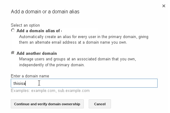 Setting up Google apps with your domain on BigRock4