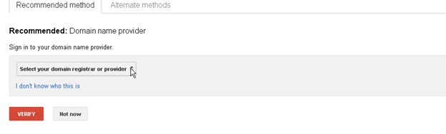 Setting up Google apps with your domain on BigRock5