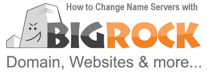 How to Change Nameservers with BigRock