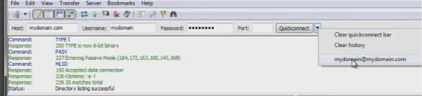 HOW TO USE FILEZILLA
