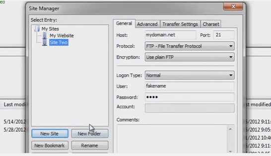 HOW TO USE FILEZILLA