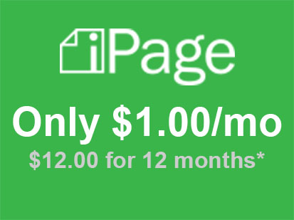 iPage Only 1 dollar a month