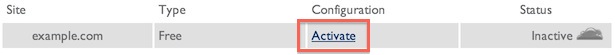 cloudflare-activate