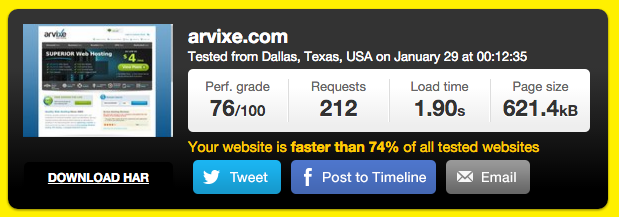 GoDaddy versus Arvixe