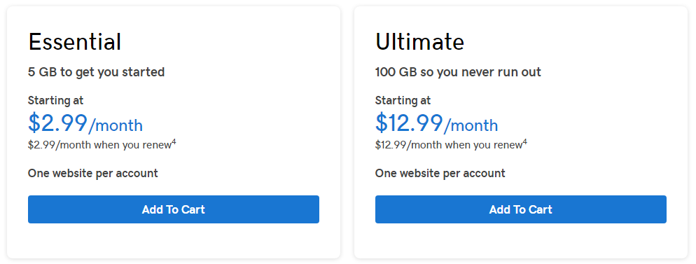 GoDaddy-Website-Backup